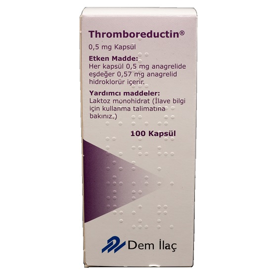 ThromboReductin(Anagrelide)阿那格雷 ThromboReductin(Anagrelide)阿那格雷