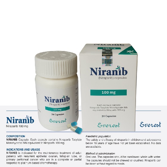 Niranib(Niraparib)尼拉帕尼 Niranib(Niraparib)尼拉帕尼