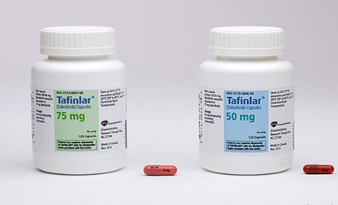 达拉非尼 曲美替尼+达拉非尼联合治疗非小细胞肺癌BRAF突变有效率达到60%-70%