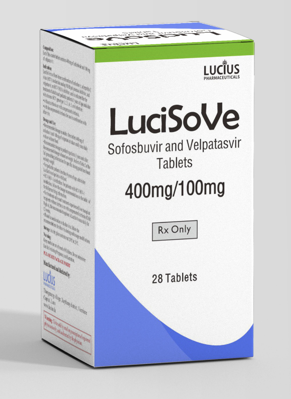 卢修斯(Lucius)吉三代(Lucisove®,索磷布韦/维帕他韦,SOF/VEL)说明书