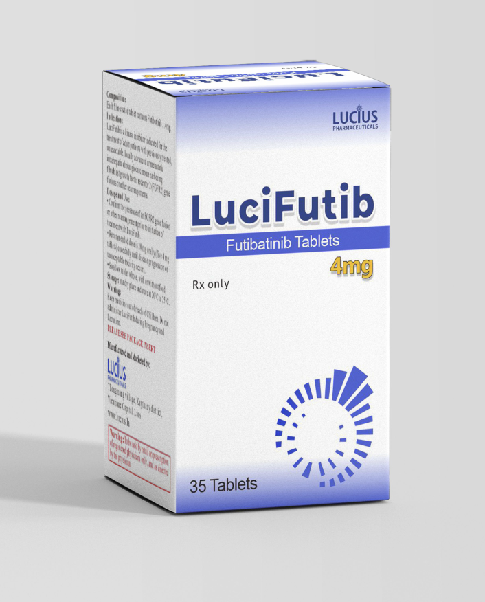 卢修斯lucius福巴替尼（lucifutib)futibatinib适应症和用法用量