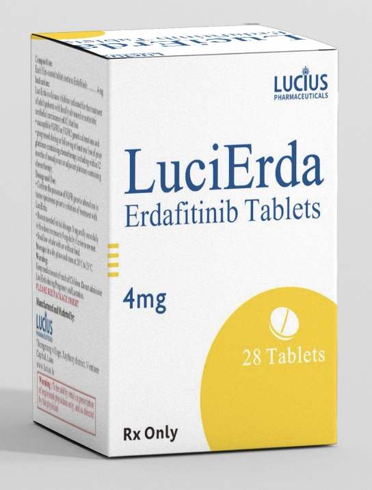 卢修斯lucius厄达替尼4mg(lucierda)Erdafitinib价格是多少?