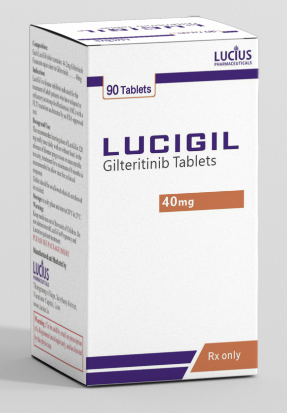 吉瑞替尼Gilteritinib2025年价格是多少?老挝卢修斯版